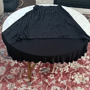 Mendocino Black High Low Skirt